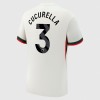 Original Fußballtrikot Chelsea Cucurella 3 Auswärtstrikot 2025-26 Für Herren